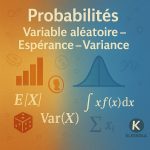 Probabilités Variable aléatoire -Esperance-Variance