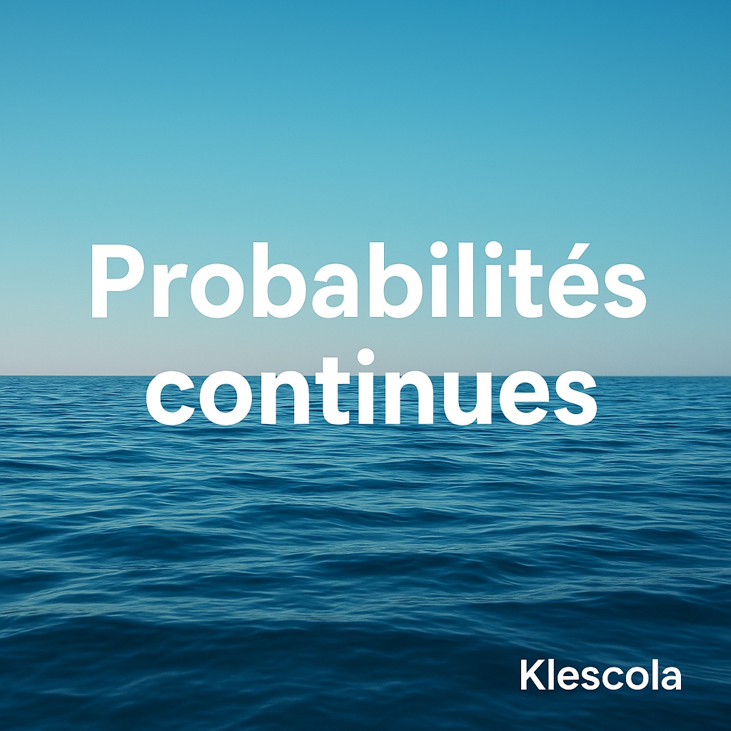 logo Probabilités continues