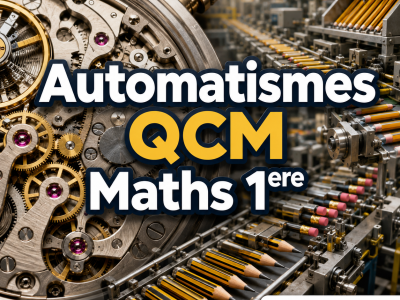 logo Automatismes QCM Maths 1ere Automatismes QCM Maths 1ere